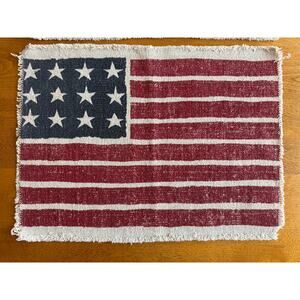 Stars & Stripes American flag placemats - set of 2 - 4th of July - Memorial Day